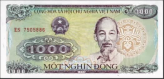1,000đ — 앞면