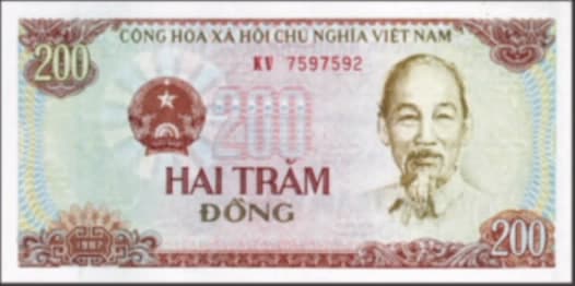 200đ — 앞면