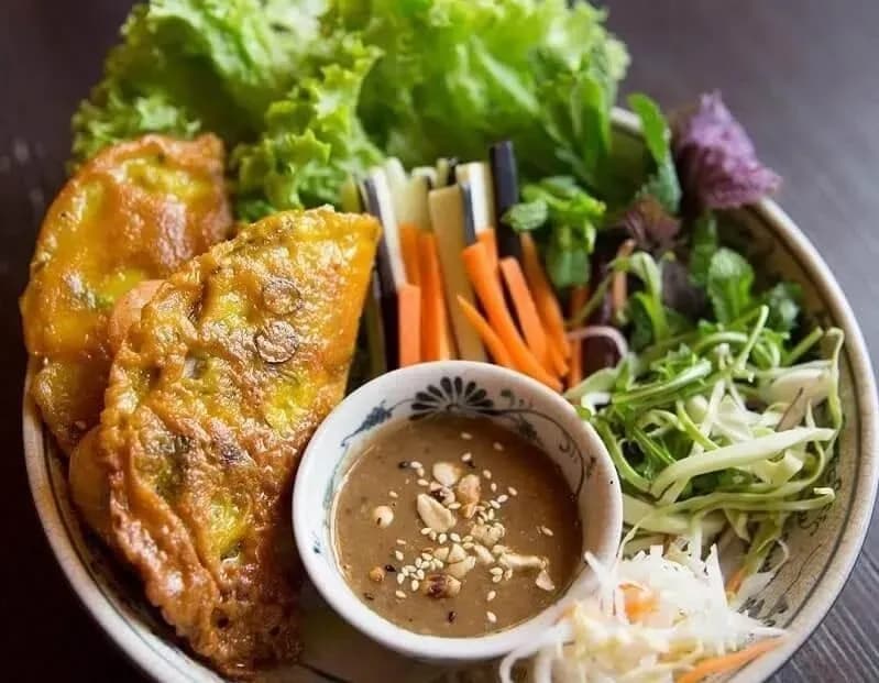 Bánh khoái tép - Món ngon đặc trưng của xứ Thanh