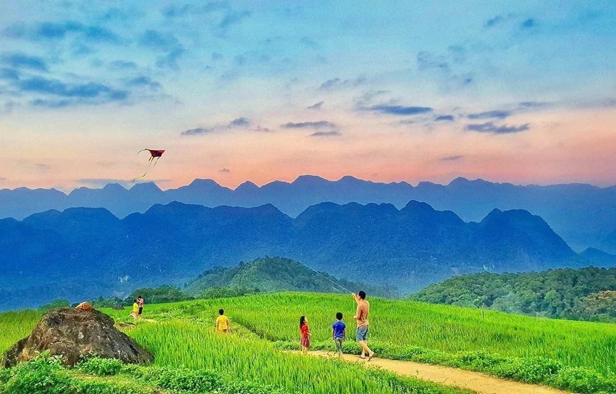Pu Luong, Thanh Hoa에서 배낭 여행