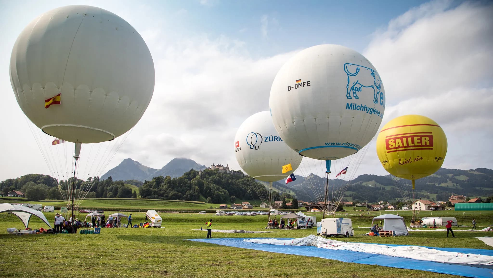 Sun World Asia Park의 열기 풍선