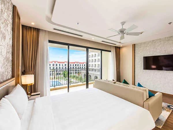 Phòng nghỉ của vinpearl vinholidays fiesta phu quoc