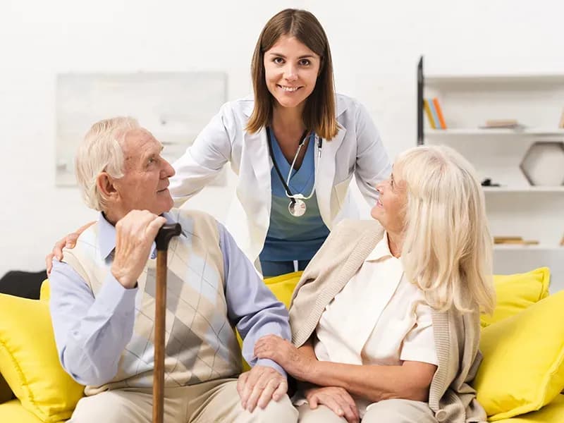 Comprehensive home health care with family doctor services