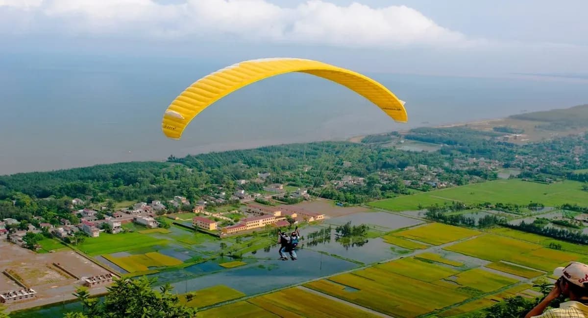 Safety notes when paragliding