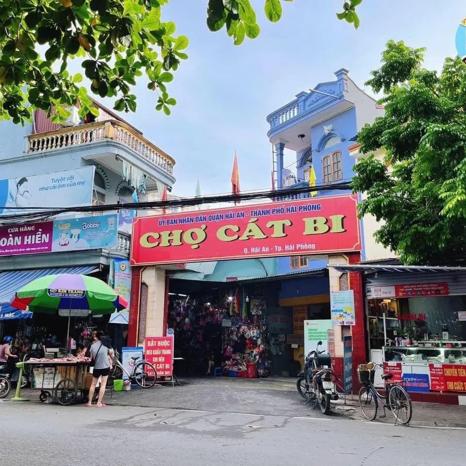 Chợ Cát Bi - Thiên đường đồ ăn vặt tại thành phố Cảng
