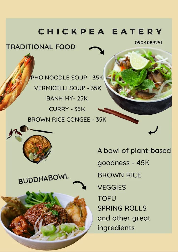 Chickpea Eatery: Da Nang Vegan Restaurant and Vegan Cooking Class