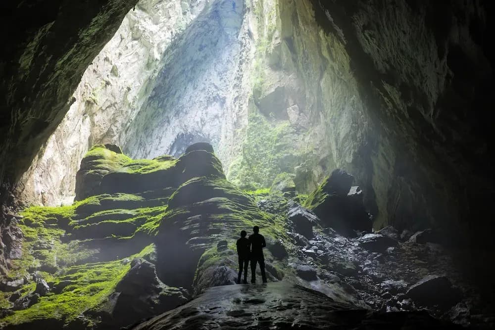 The majestic beauty inside Son Doong leaves visitors in awe.