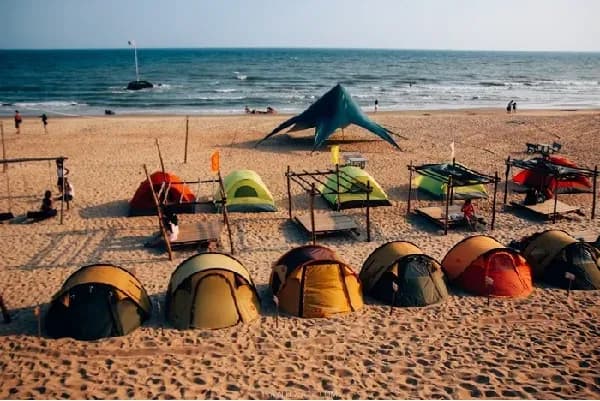 Camping am Son My Beach, Binh Thuan