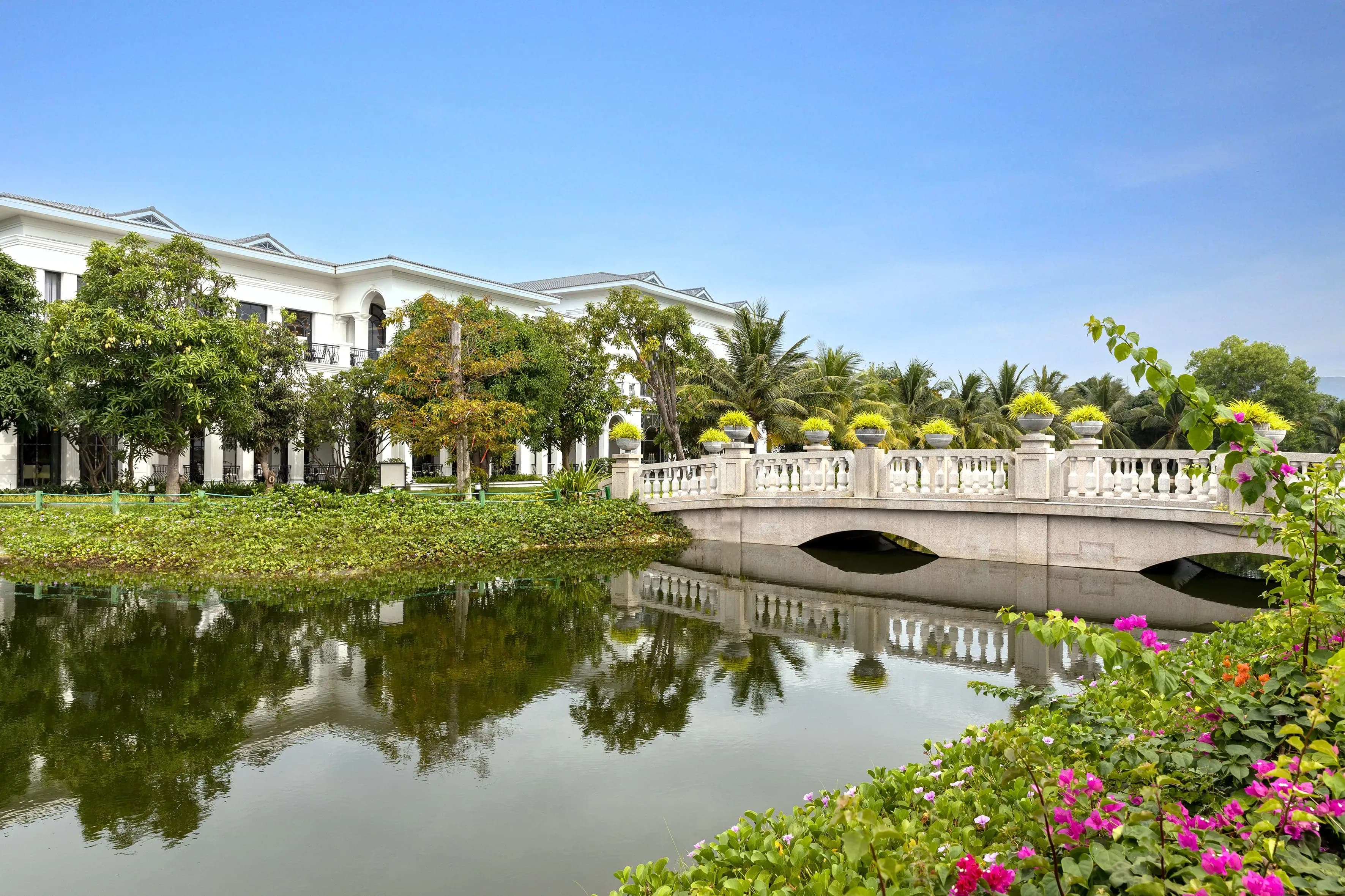 Paradise resort on Cam Ranh Bay