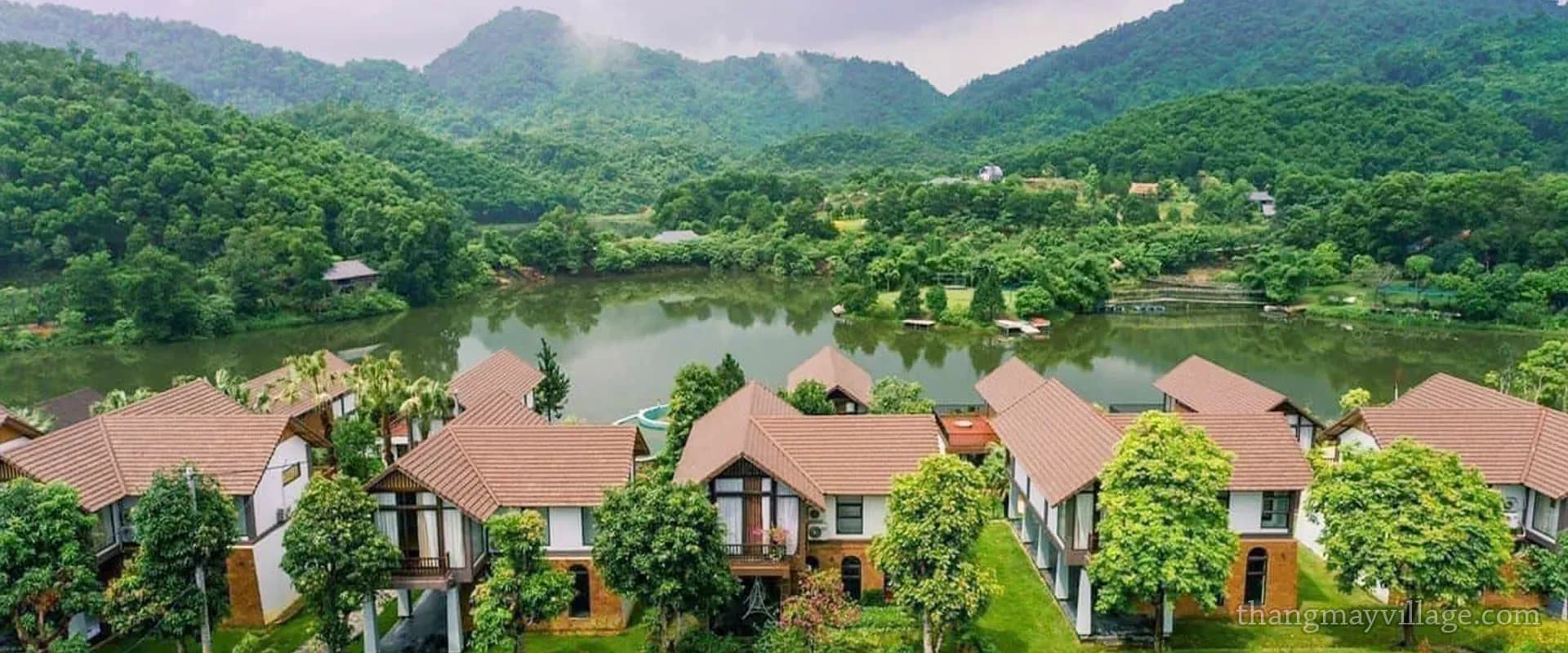 Thang May Villa stands out amidst nature with open spaces and tranquil views.